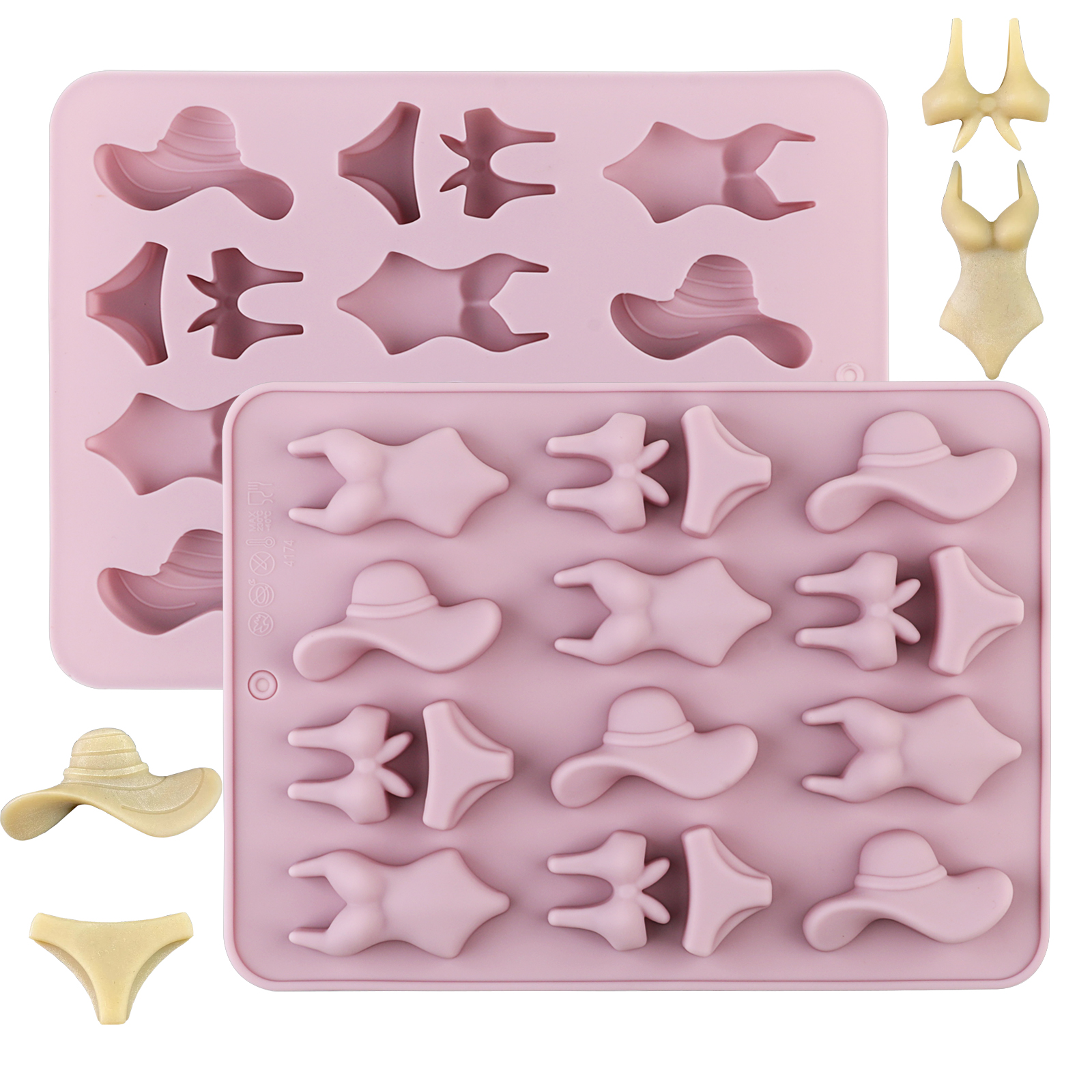 Resin Art Decor - A Summer-Themed Beach Bikini Mold, Swimsuit