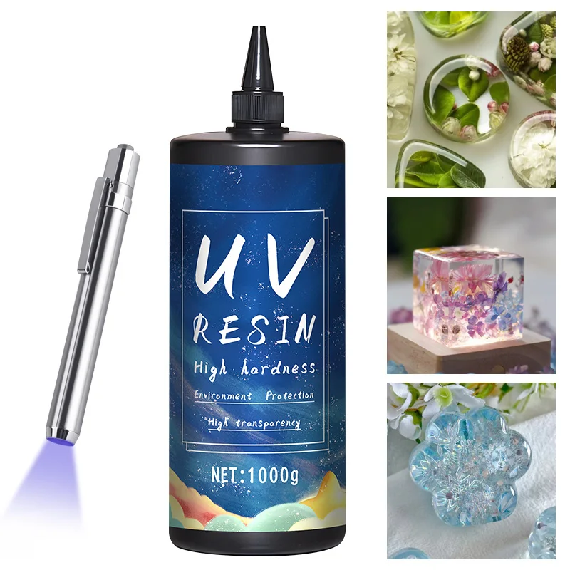 Resin Art Light - UV Resin Glue for DIY Jewelry,