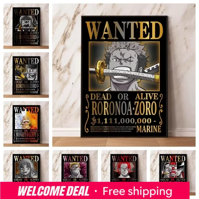Resin Art Order - 2026 One Piece Poster Bounty Order