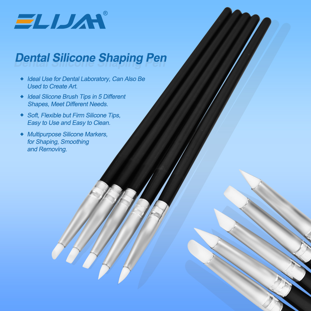 Resin Art Pen - 5Pcs Dental Resin Silicone Shaping Pen