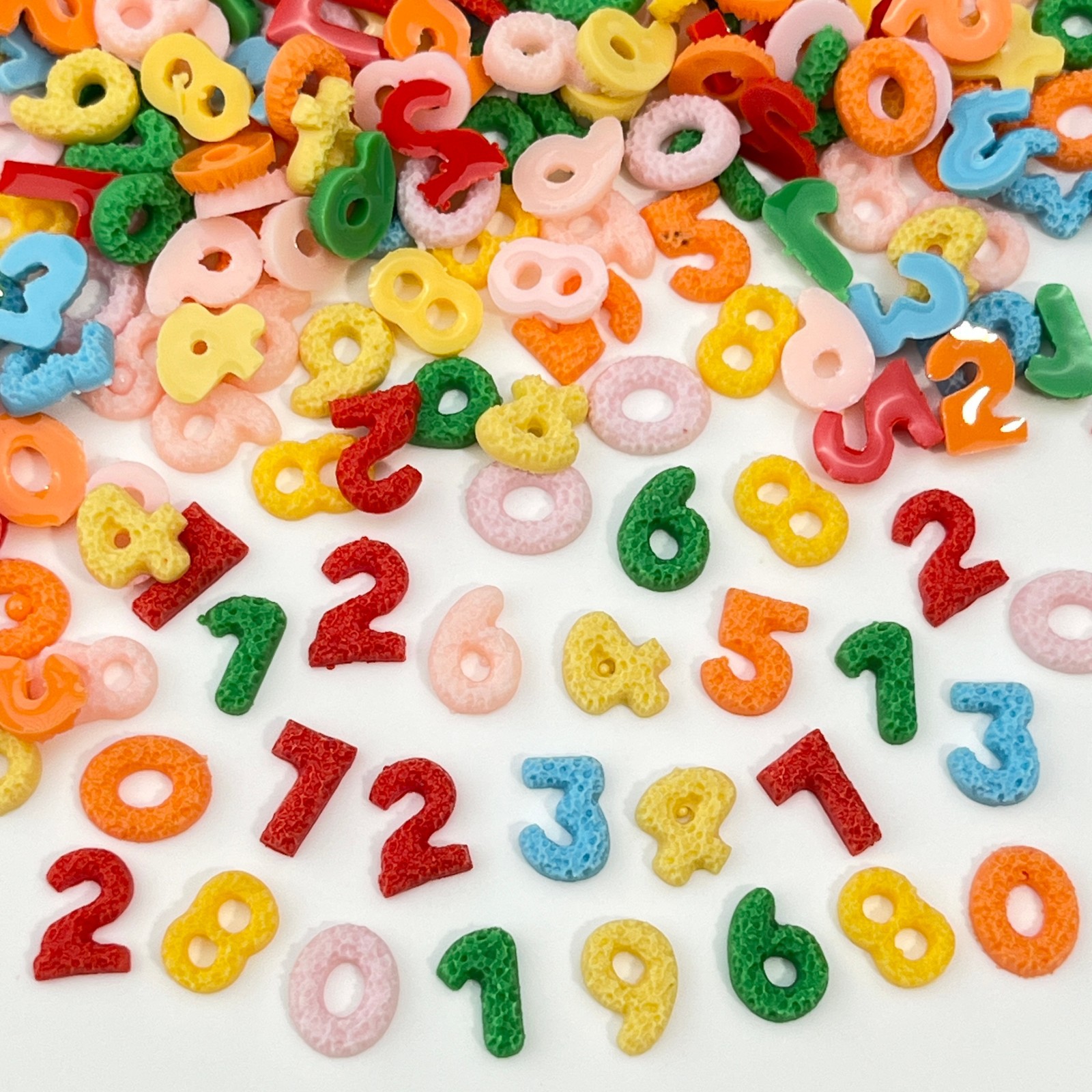 Resin Art Alphabet - 50PCS Cute And Fun Colorful Resin