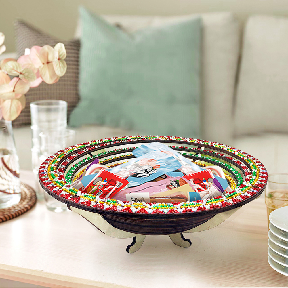 DIY Diamond Painted Wooden Din - Resin Art Wooden Tray 리뷰 및 가격