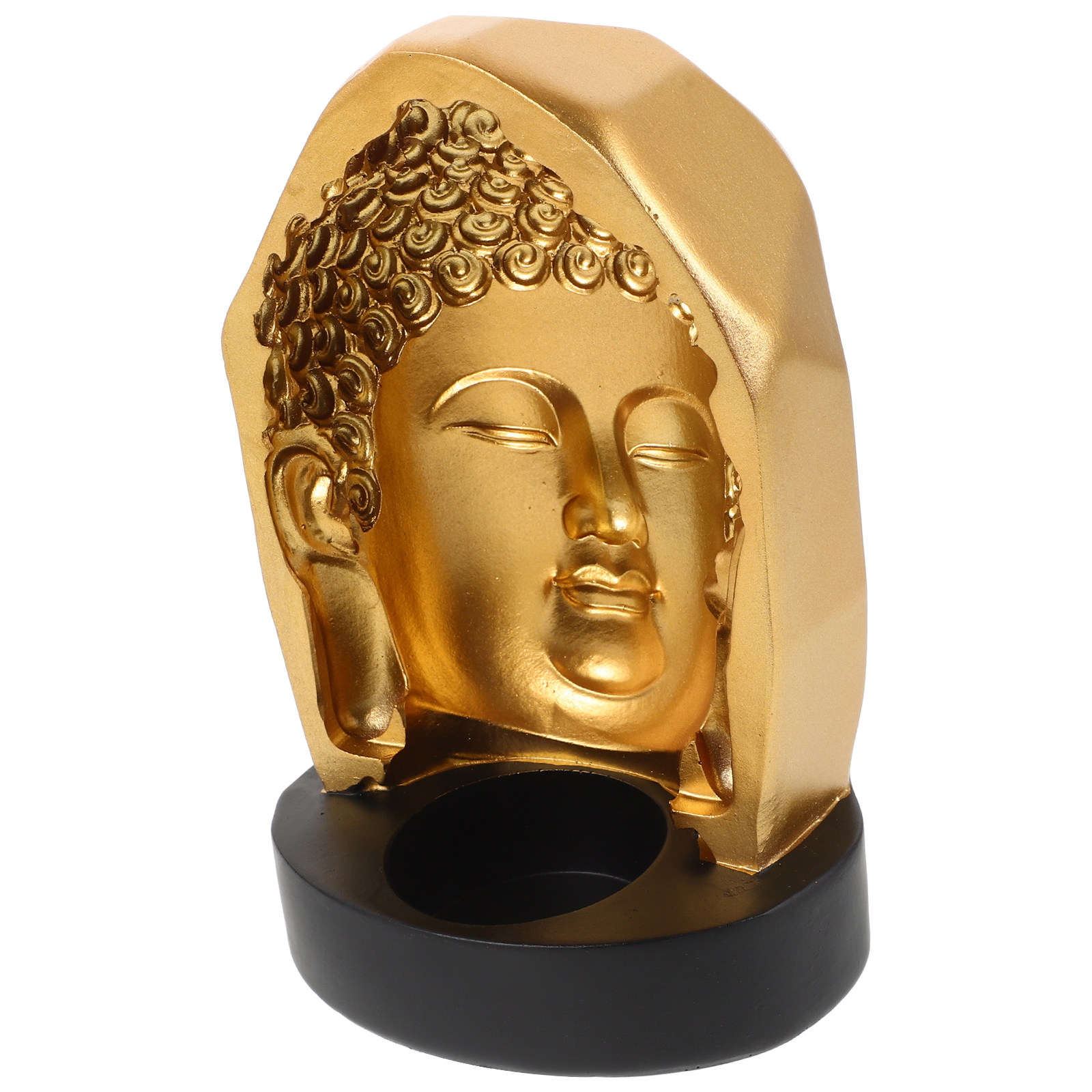 Tea Light Holder Resin Buddha  - Resin Art Decor 리뷰 및 가격