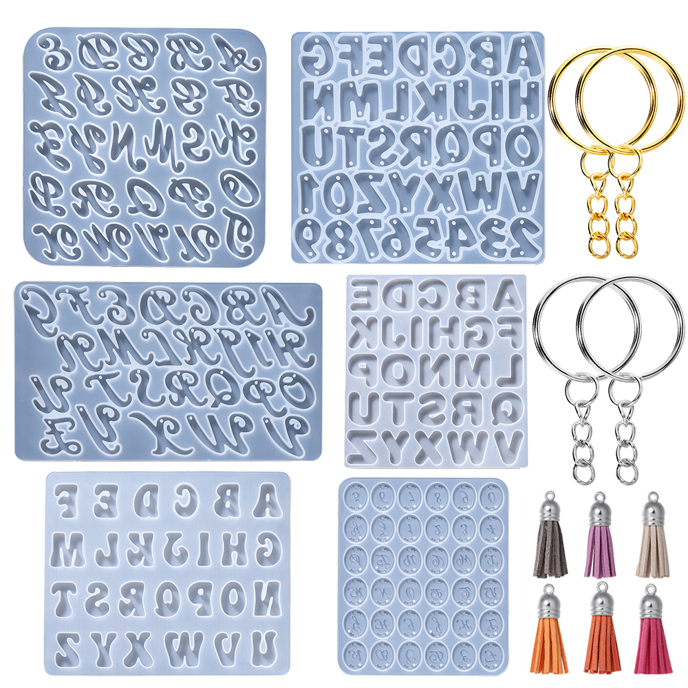 Alphabet Epoxy Resin Silicone  - Resin Art Alphabet 리뷰 및 가격