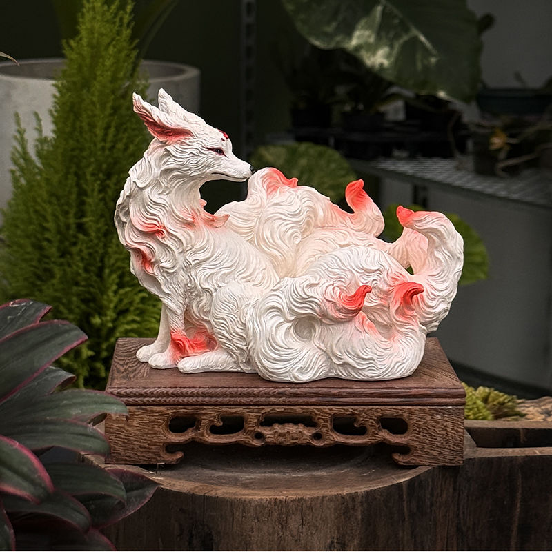 Nine-tailed fox ornaments fox  - Resin Art Anniversary Gift 리뷰 및 가격