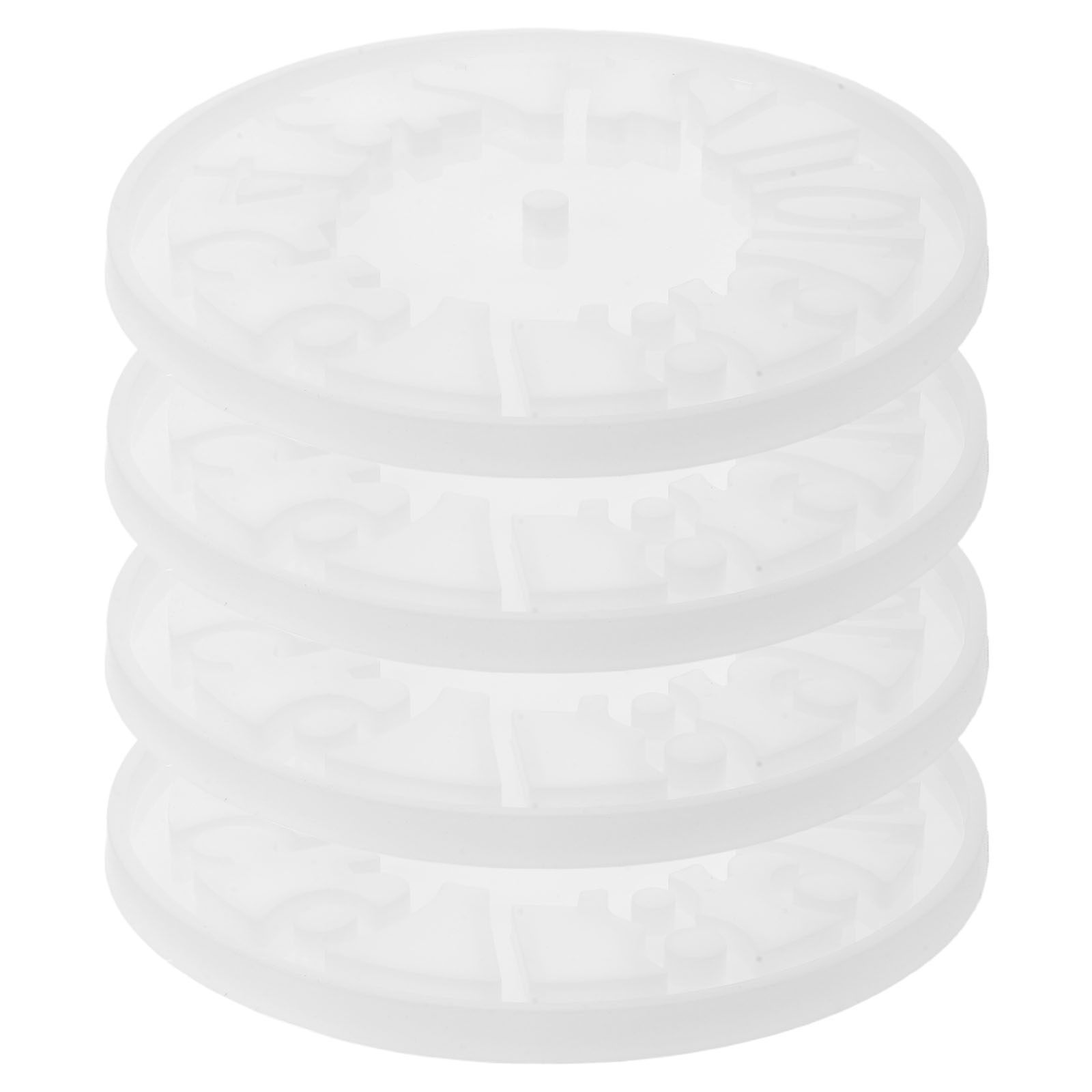 4Pcs Hollow Clock Silicone Mol - Resin Art Clock 리뷰 및 가격