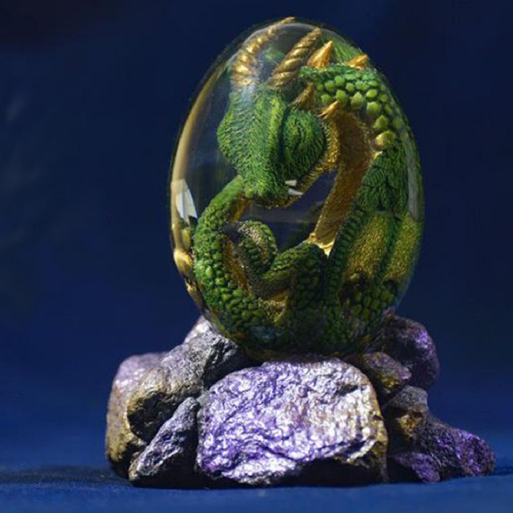 Lava Dragon Egg Statue With St - Resin Art Stand 리뷰 및 가격