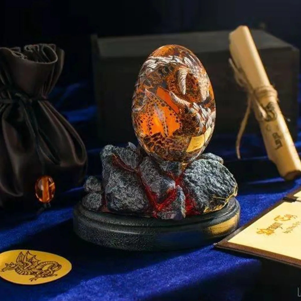 Lava Dragon Egg Statue With St - Resin Art Stand 리뷰 및 가격