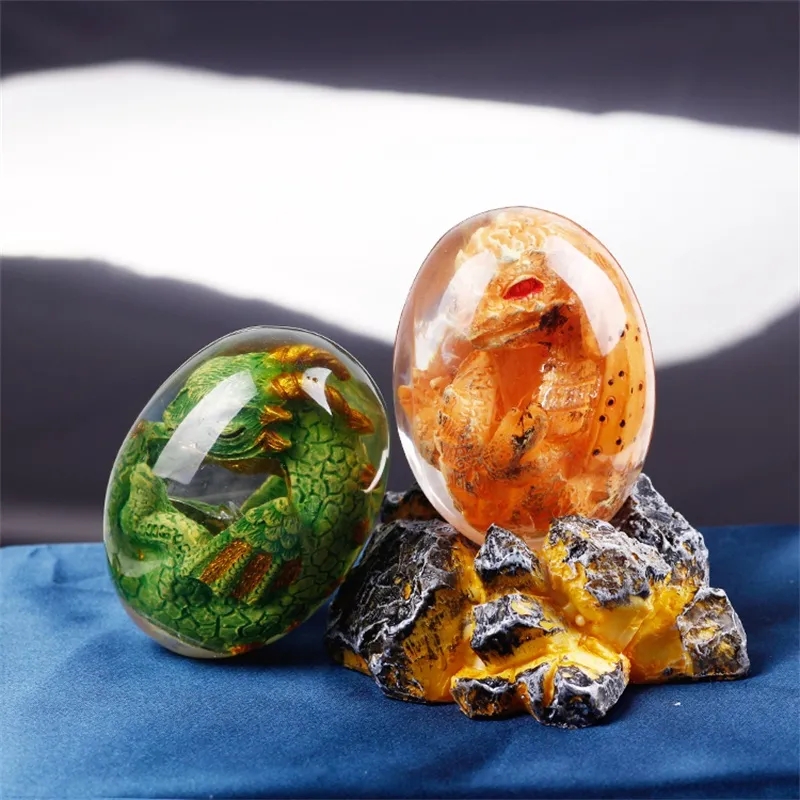 Lava Dragon Egg Statue With St - Resin Art Stand 리뷰 및 가격