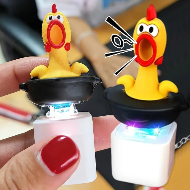 2PCS Screaming Chicken Keychai - Resin Art Alphabet 리뷰 및 가격