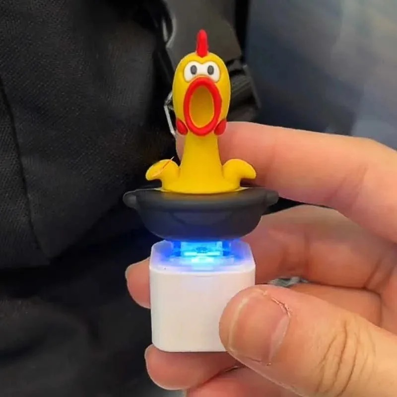 2PCS Screaming Chicken Keychai - Resin Art Alphabet 리뷰 및 가격
