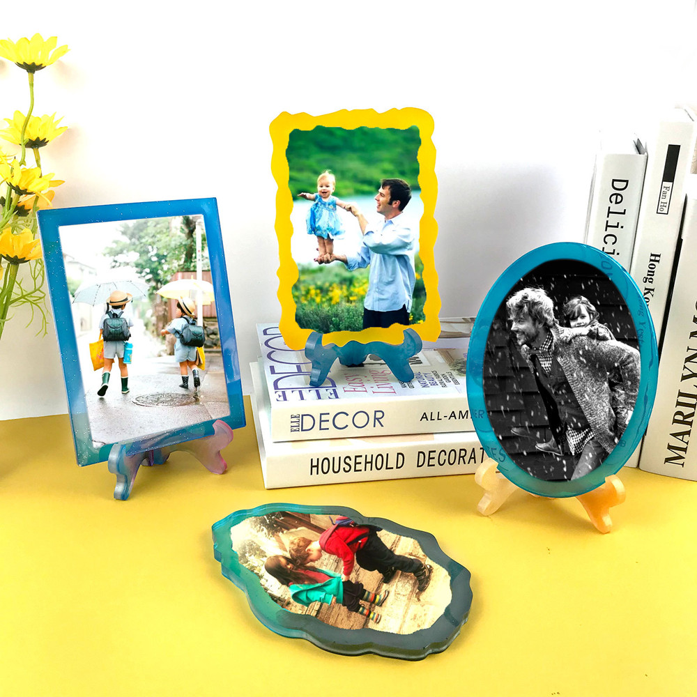 Rectangle Photo Frame Silicone - Resin Art Clock 리뷰 및 가격