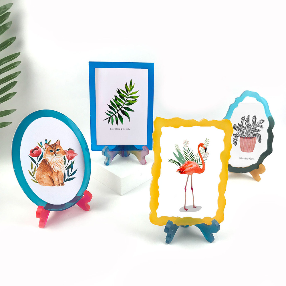 Rectangle Photo Frame Silicone - Resin Art Clock 리뷰 및 가격