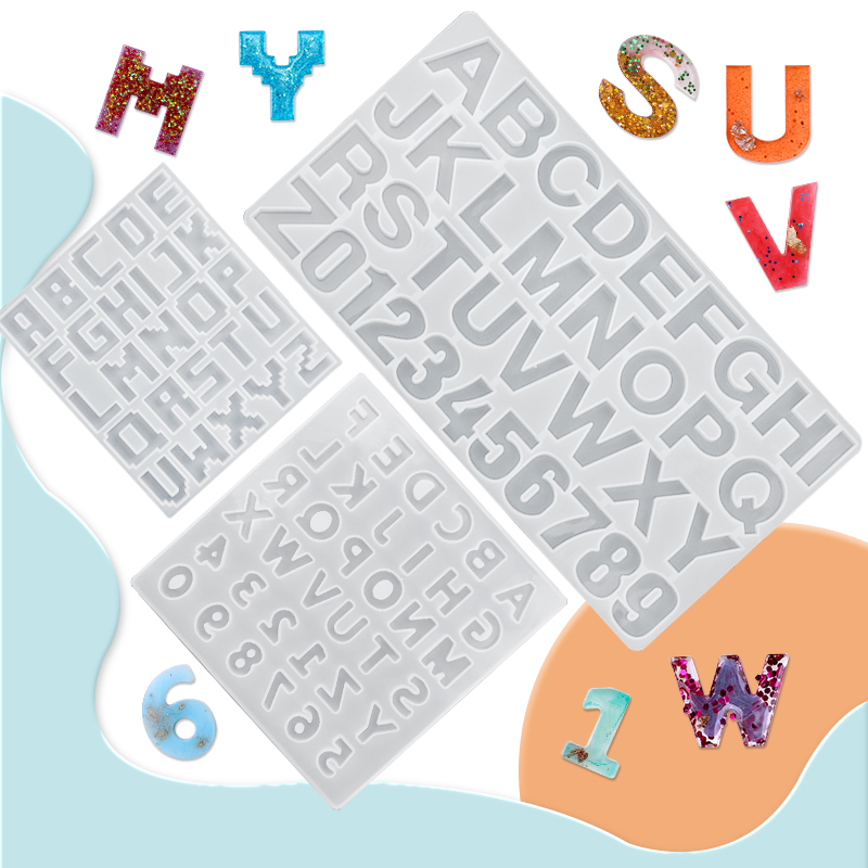 Alphabet Epoxy Resin Mold Kit  - Resin Art Alphabet 리뷰 및 가격