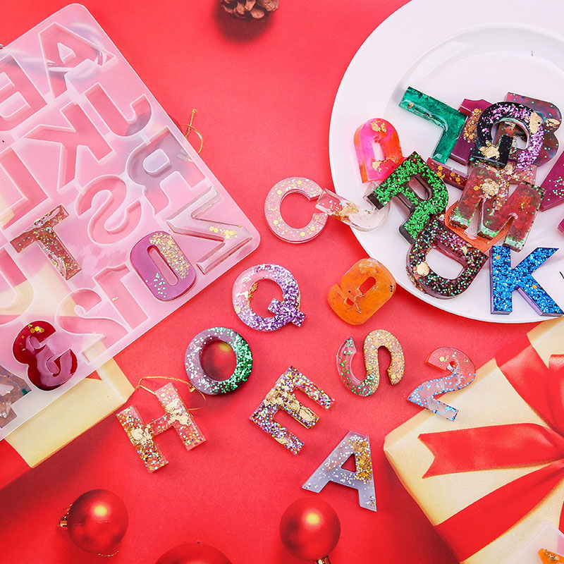 Alphabet Epoxy Resin Mold Kit  - Resin Art Alphabet 리뷰 및 가격