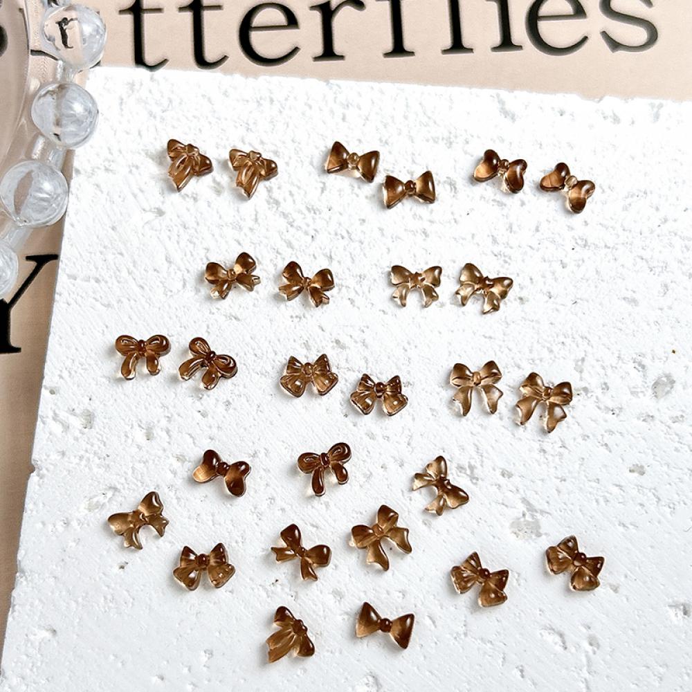 100PCS Multiple Style Bowknots - Resin Art Earrings Design 리뷰 및 가격