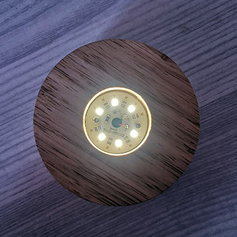 8cm Round Wooden LED Light Dis - Resin Art Stand 리뷰 및 가격