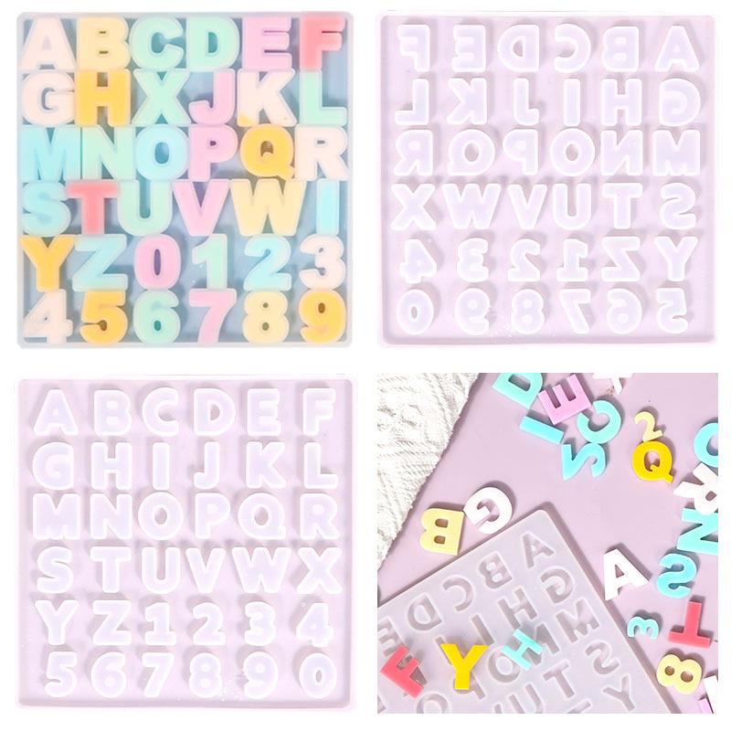 Alphabet Epoxy Resin Silicone  - Resin Art Alphabet 리뷰 및 가격