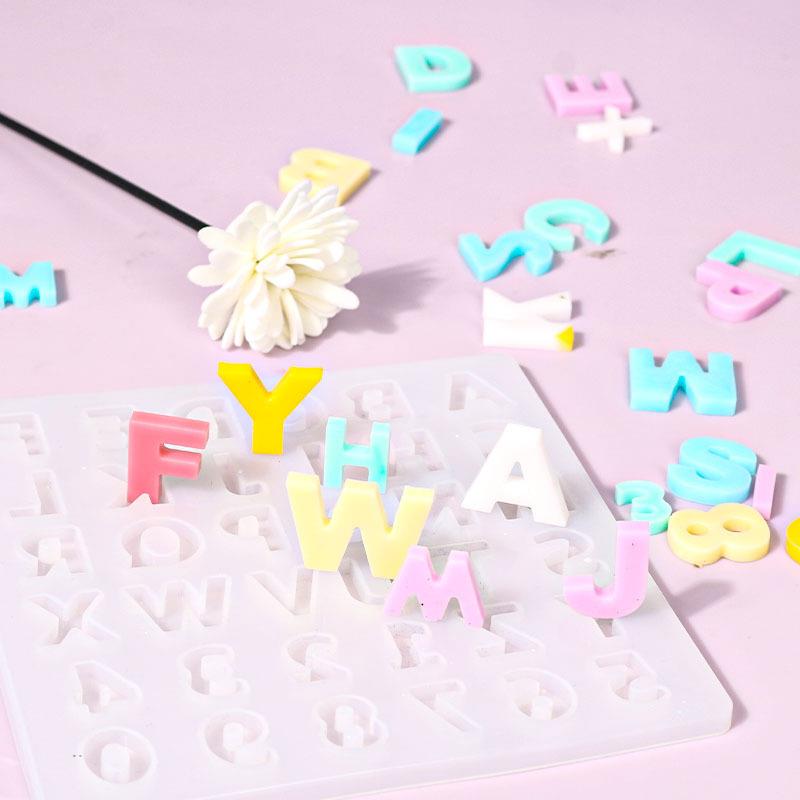 Alphabet Epoxy Resin Silicone  - Resin Art Alphabet 리뷰 및 가격