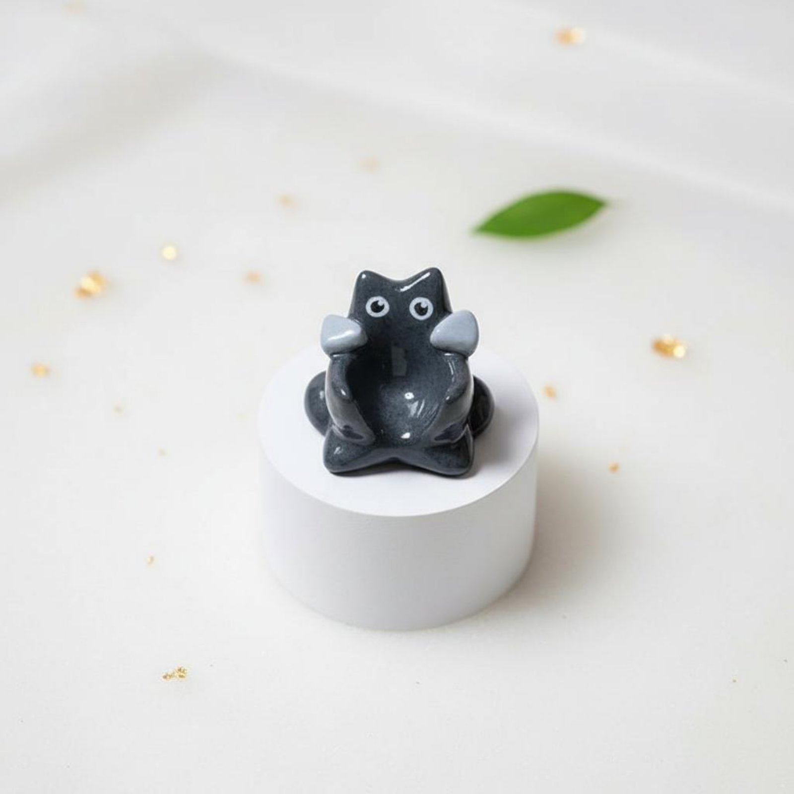Black Cat Dice Holder Distinct - Resin Art Decor 리뷰 및 가격