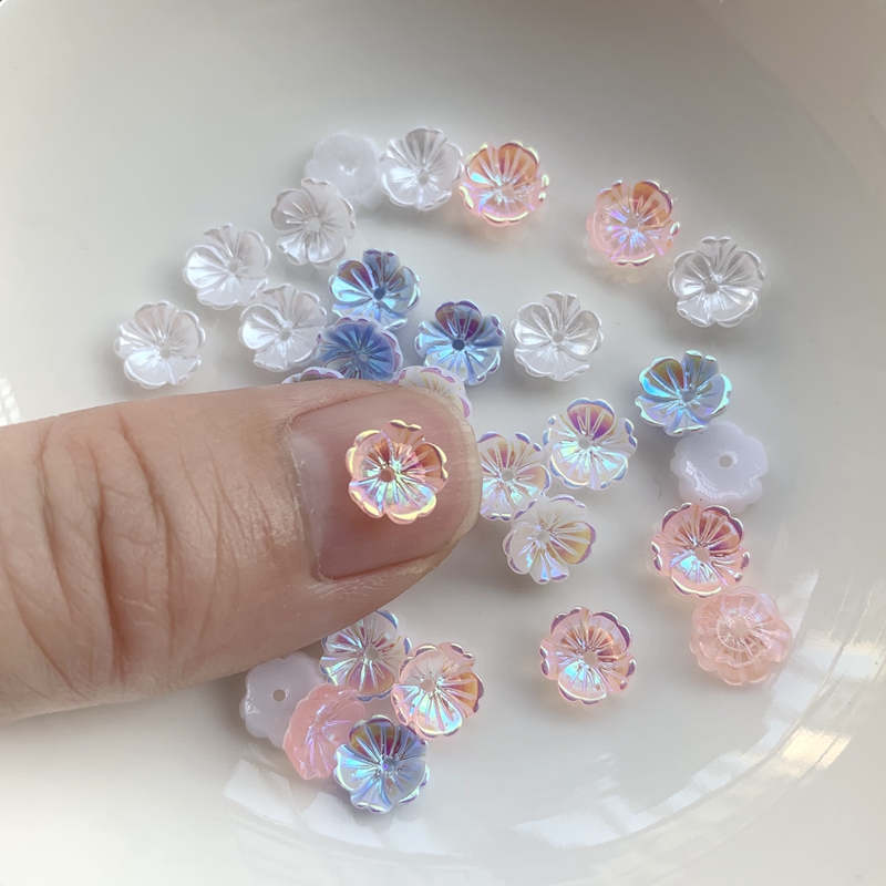Flowers 8mm Earrings jewelry a - Resin Art Earrings Design 리뷰 및 가격