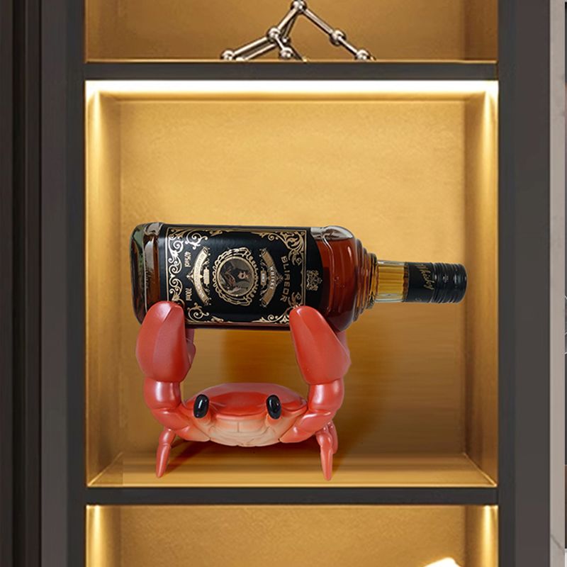 Creative Crab Wine Rack Sculpt - Resin Art Stand 리뷰 및 가격