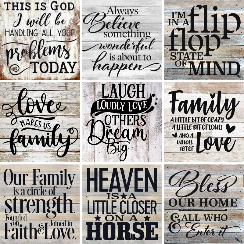 Diamond Painting Family Quotes - Resin Art Quote 리뷰 및 가격