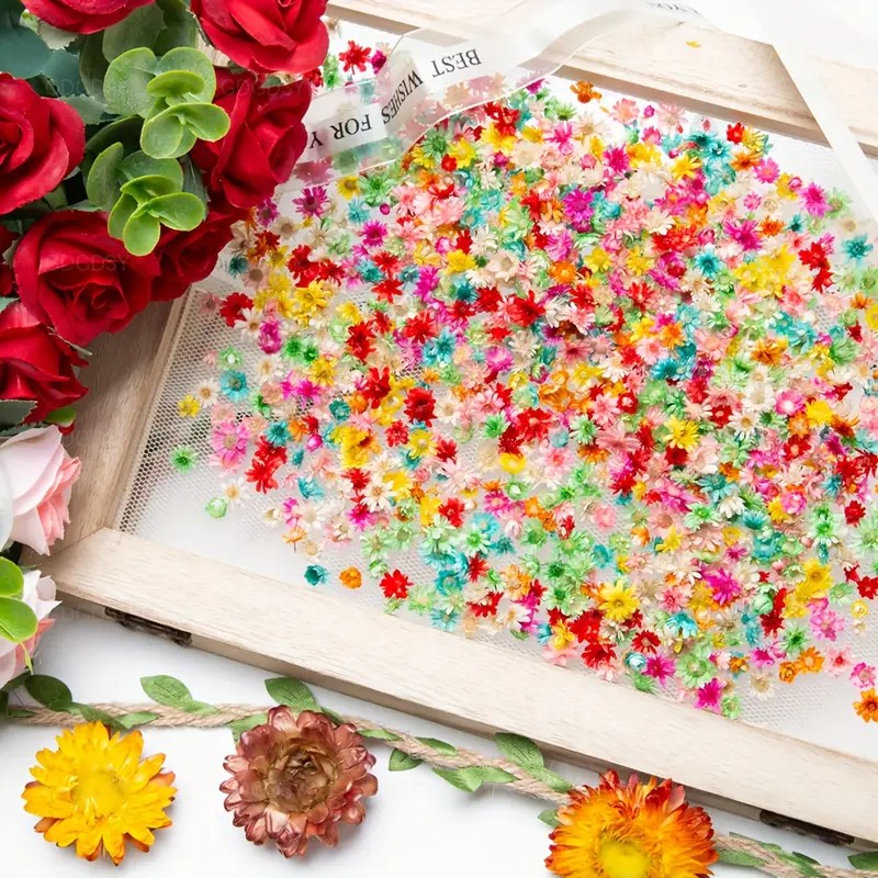 Classic artificial Flower Mix  - Resin Art Earrings Design 리뷰 및 가격