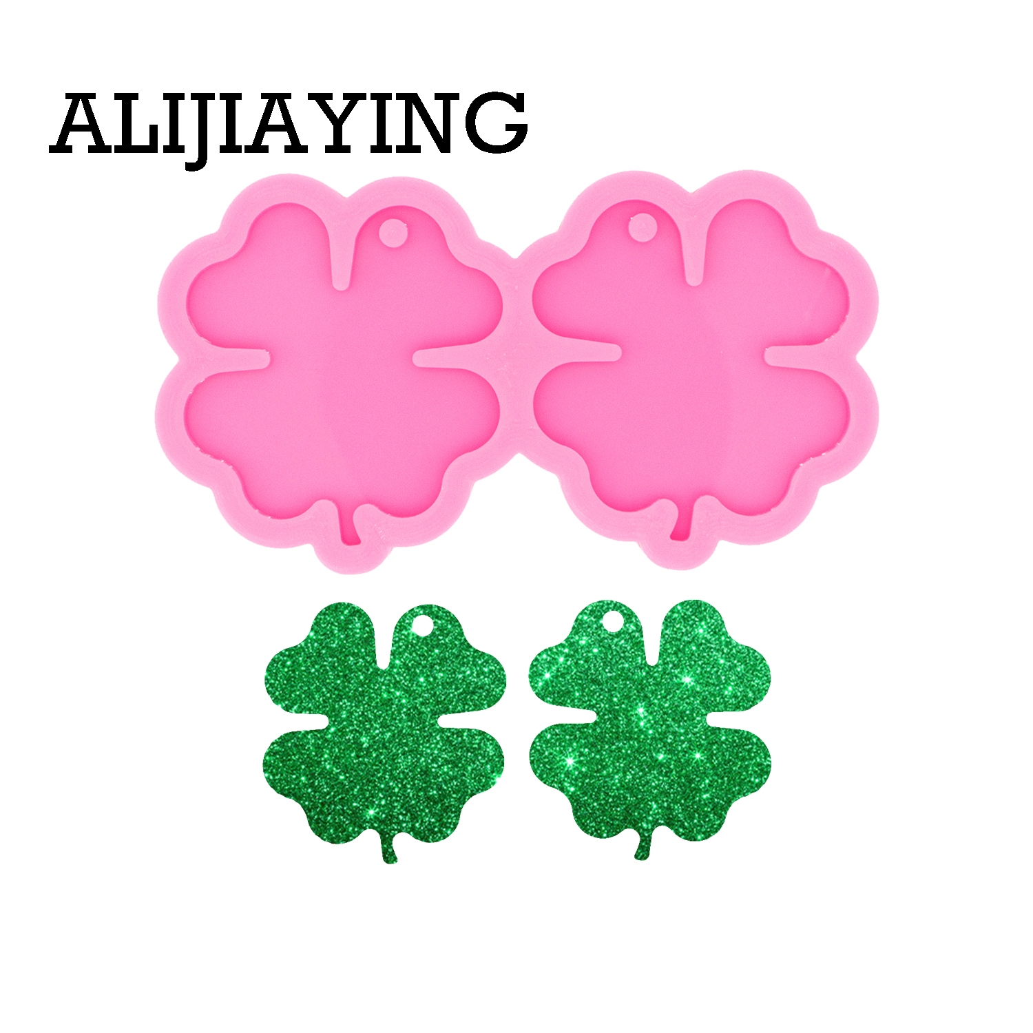 DY0549 Smooth Art Design Palm  - Resin Art Earrings Design 리뷰 및 가격
