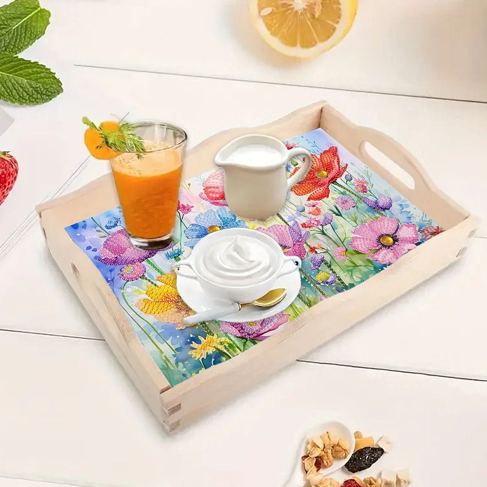 Diamond Art Painting Wooden Se - Resin Art Wooden Tray 리뷰 및 가격