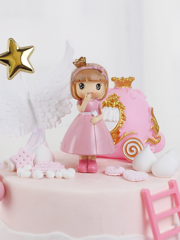 Pink Castle Girl Bow little Pr - Resin Art Alphabet 리뷰 및 가격