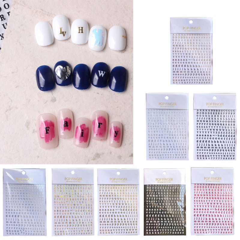 1PCS New English Alphabet Nail - Resin Art Alphabet 리뷰 및 가격