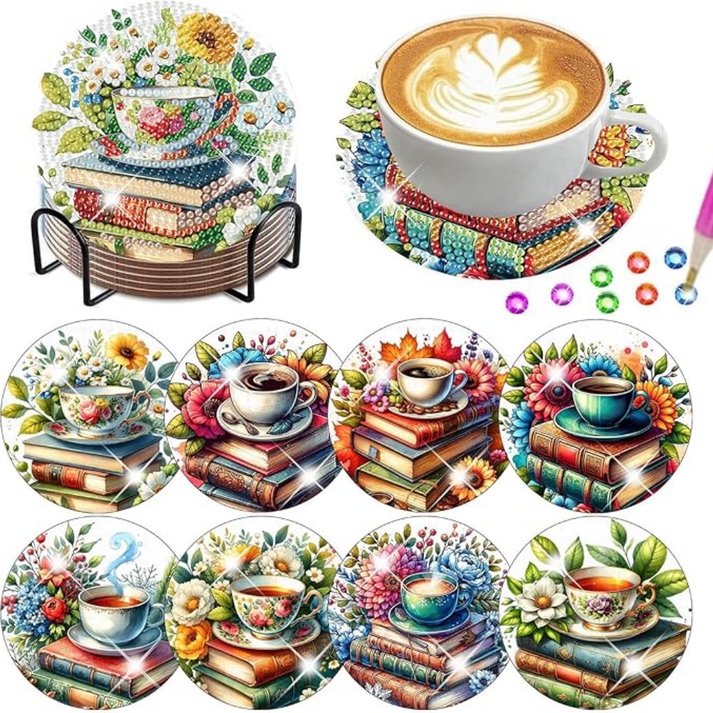 8PCS/DIY Diamond Art Painting  - Resin Art Stand 리뷰 및 가격