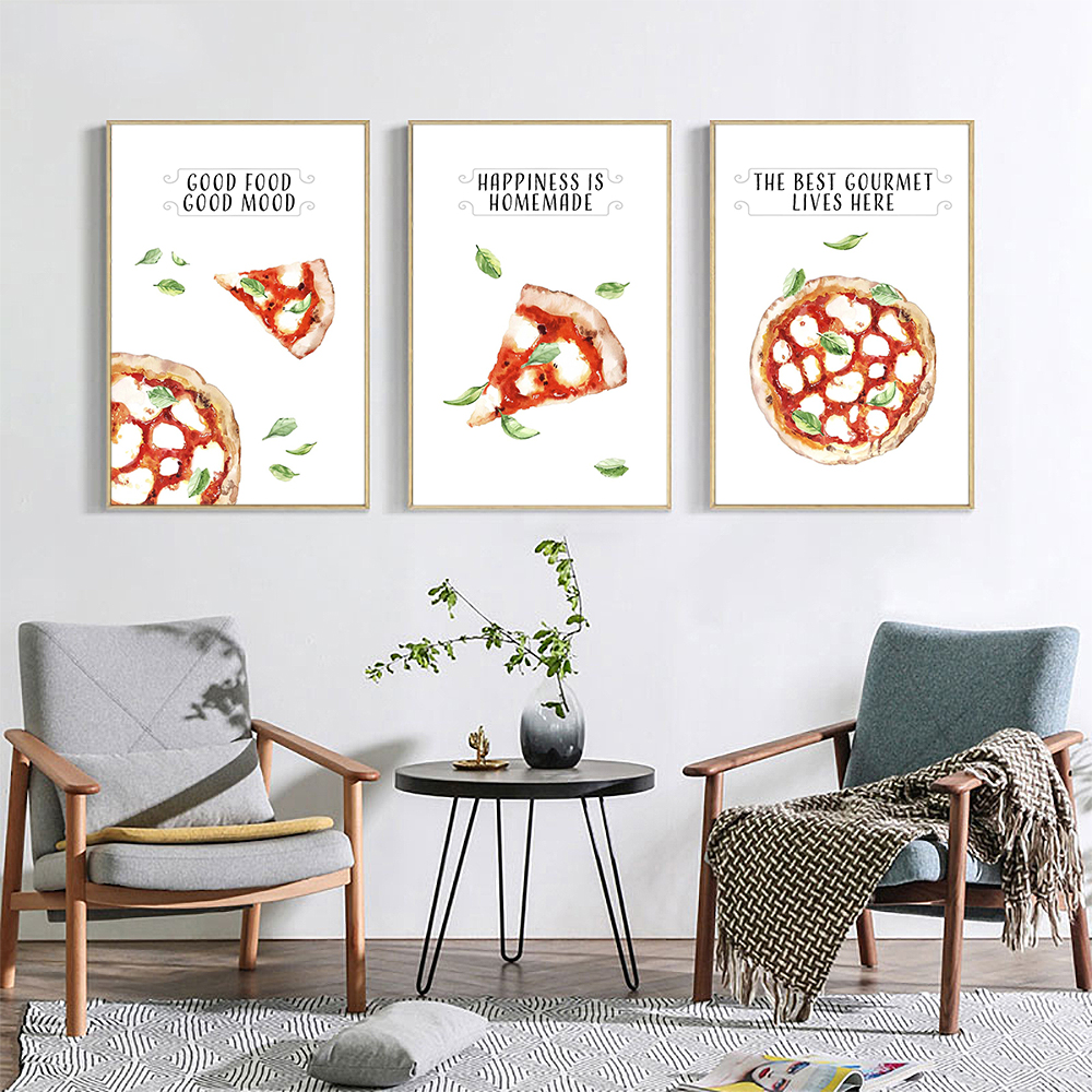 Italian Pizza Watercolor Poste - Resin Art Quote 리뷰 및 가격