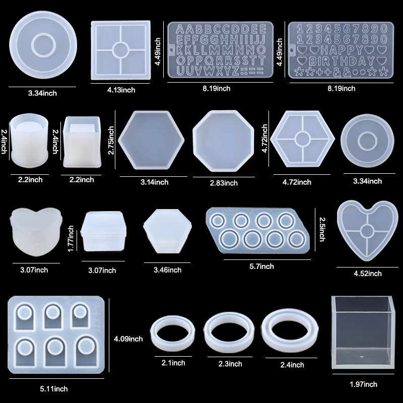 Silicone Resin Molds Kit Epoxy - Resin Art Earrings Kit 리뷰 및 가격