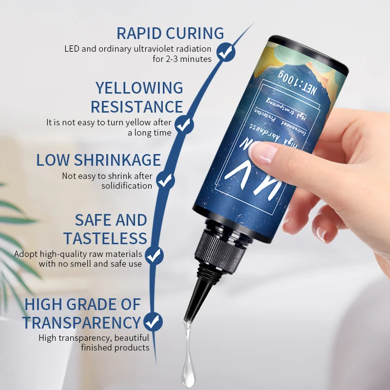 UV Resin Glue for DIY Jewelry, - Resin Art Light 리뷰 및 가격