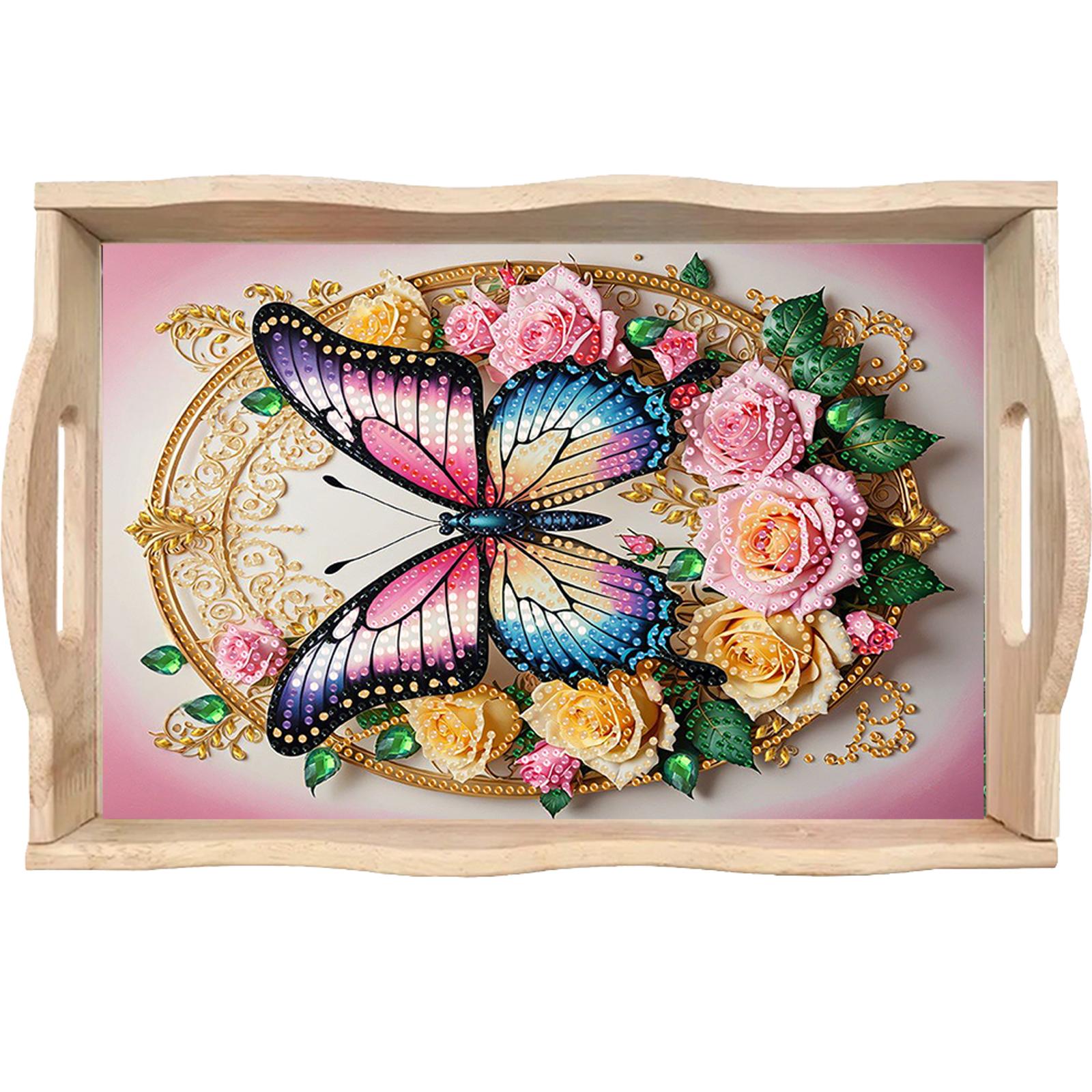Diamond Painting Wooden Tray S - Resin Art Wooden Tray 리뷰 및 가격