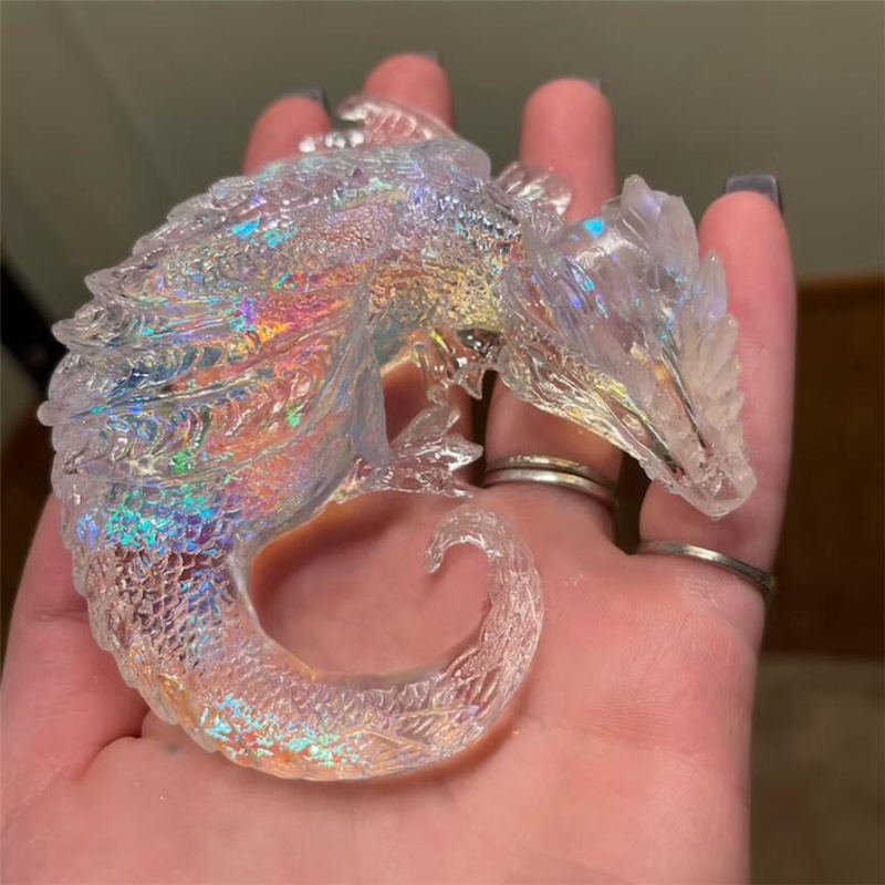 3 Styles Mirror Sleepy Dragon  - Resin Art Clock 리뷰 및 가격