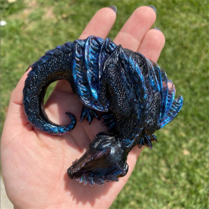 3 Styles Mirror Sleepy Dragon  - Resin Art Clock 리뷰 및 가격