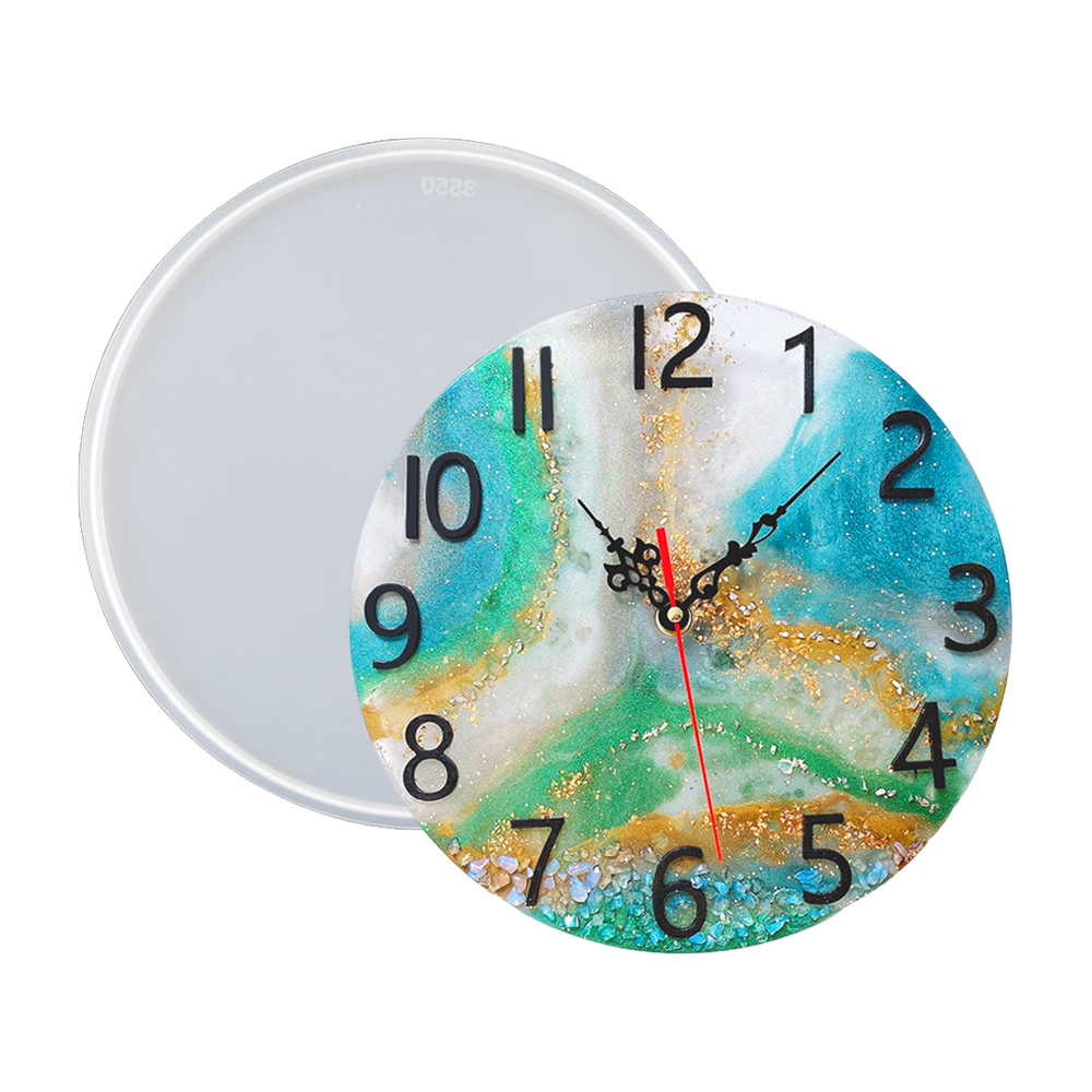 DM283 Round Roman Numerals Epo - Resin Art Clock 리뷰 및 가격