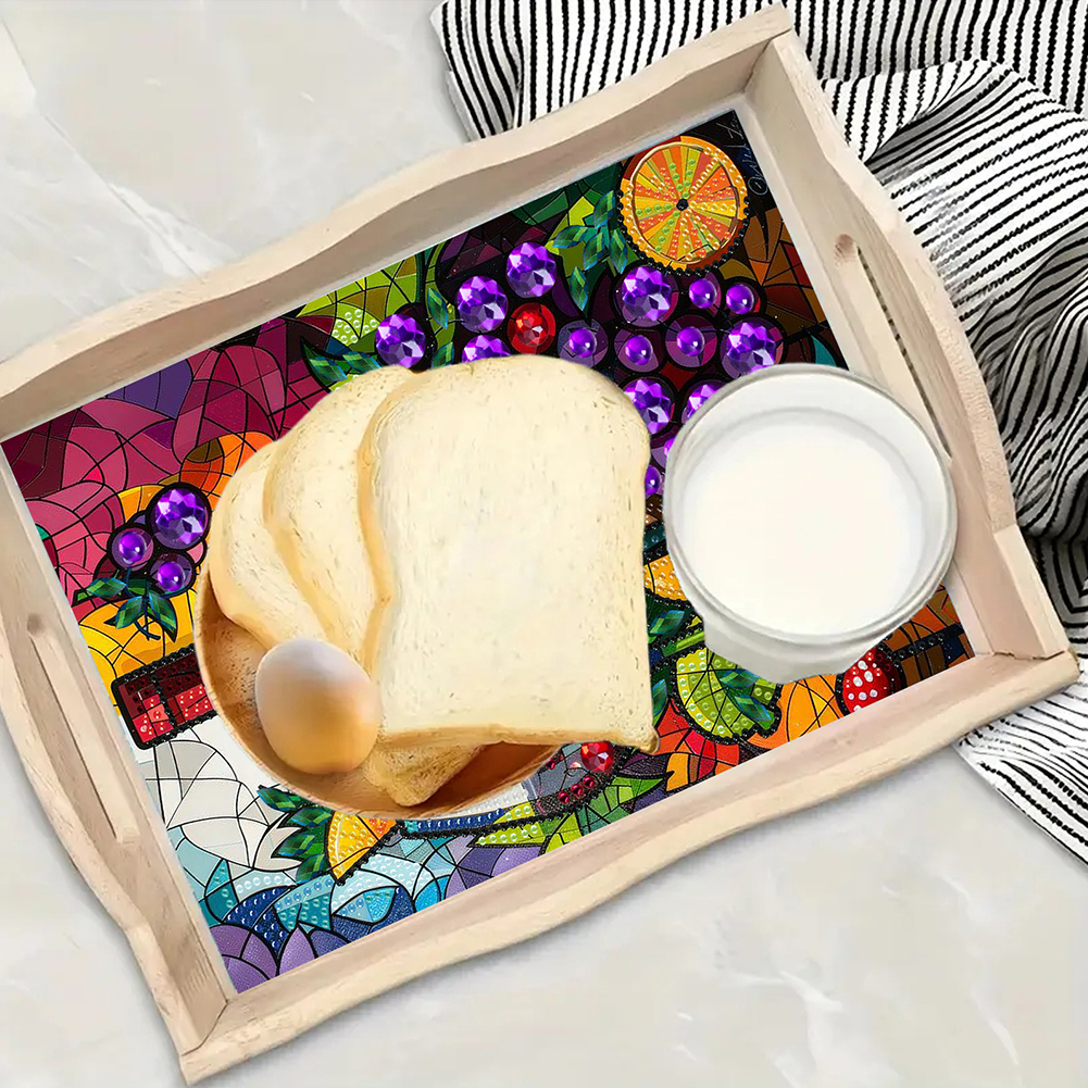 Diamond Painting Wooden Tray w - Resin Art Wooden Tray 리뷰 및 가격