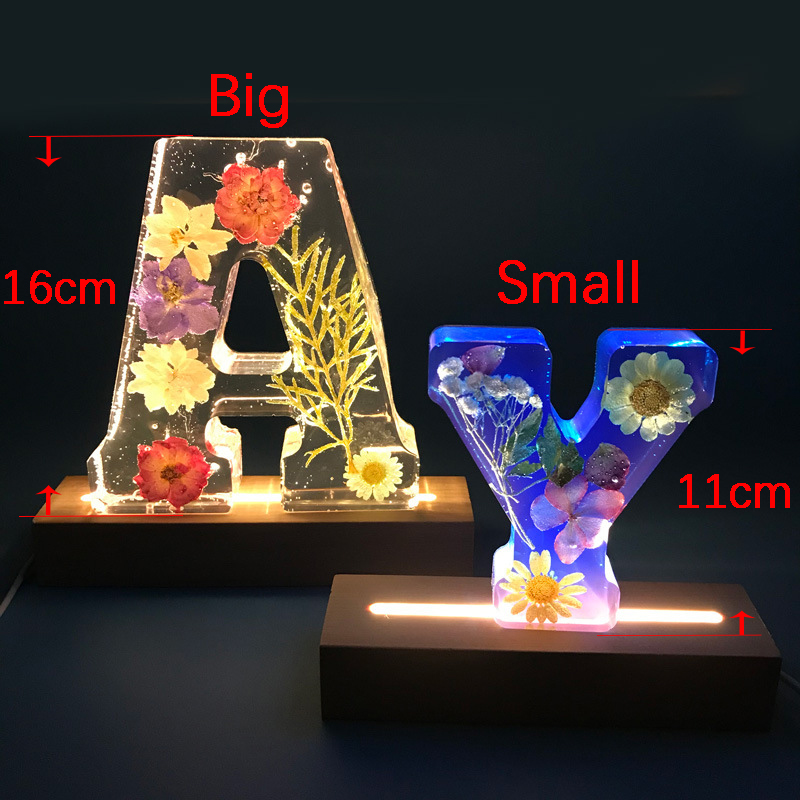 1pc A-Z Letter Silicone Molds  - Resin Art Alphabet 리뷰 및 가격