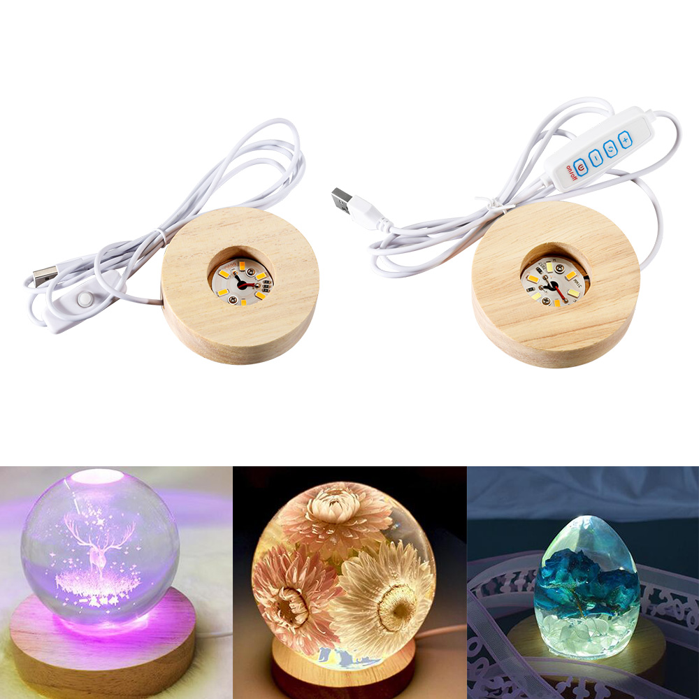 Resin Art Display Round Wood C - Resin Art Stand 리뷰 및 가격