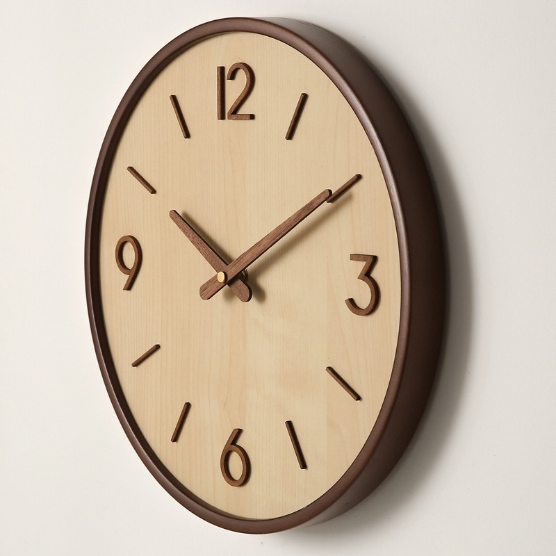Modern Wooden Silent Art Wall  - Resin Art Clock 리뷰 및 가격