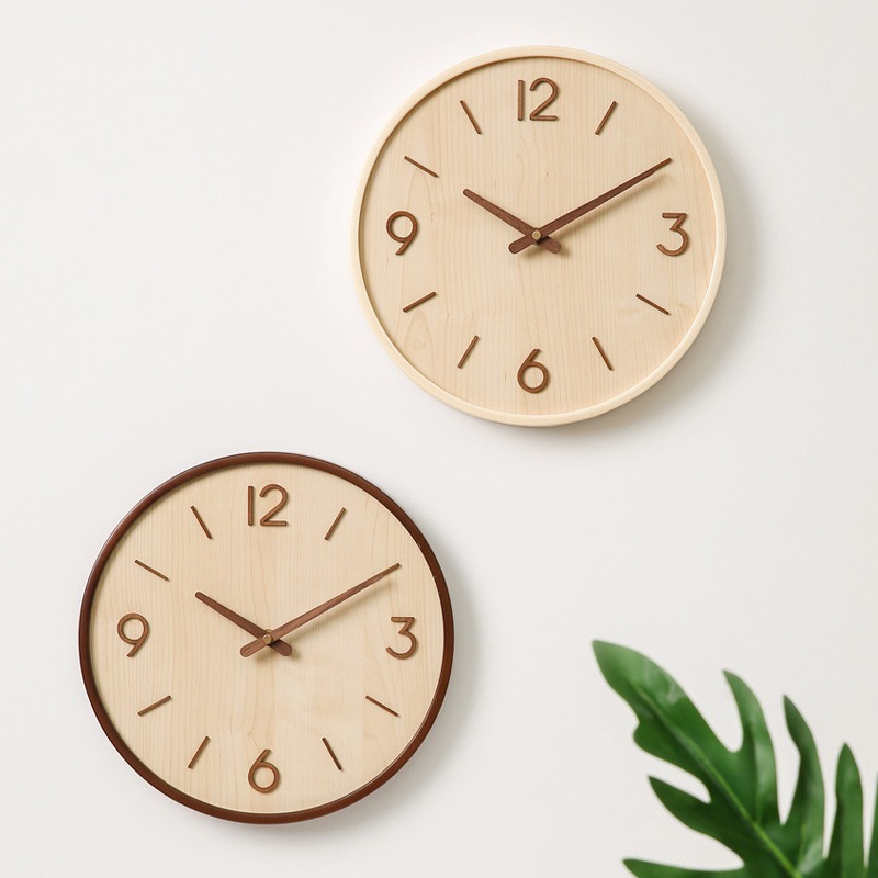 Modern Wooden Silent Art Wall  - Resin Art Clock 리뷰 및 가격