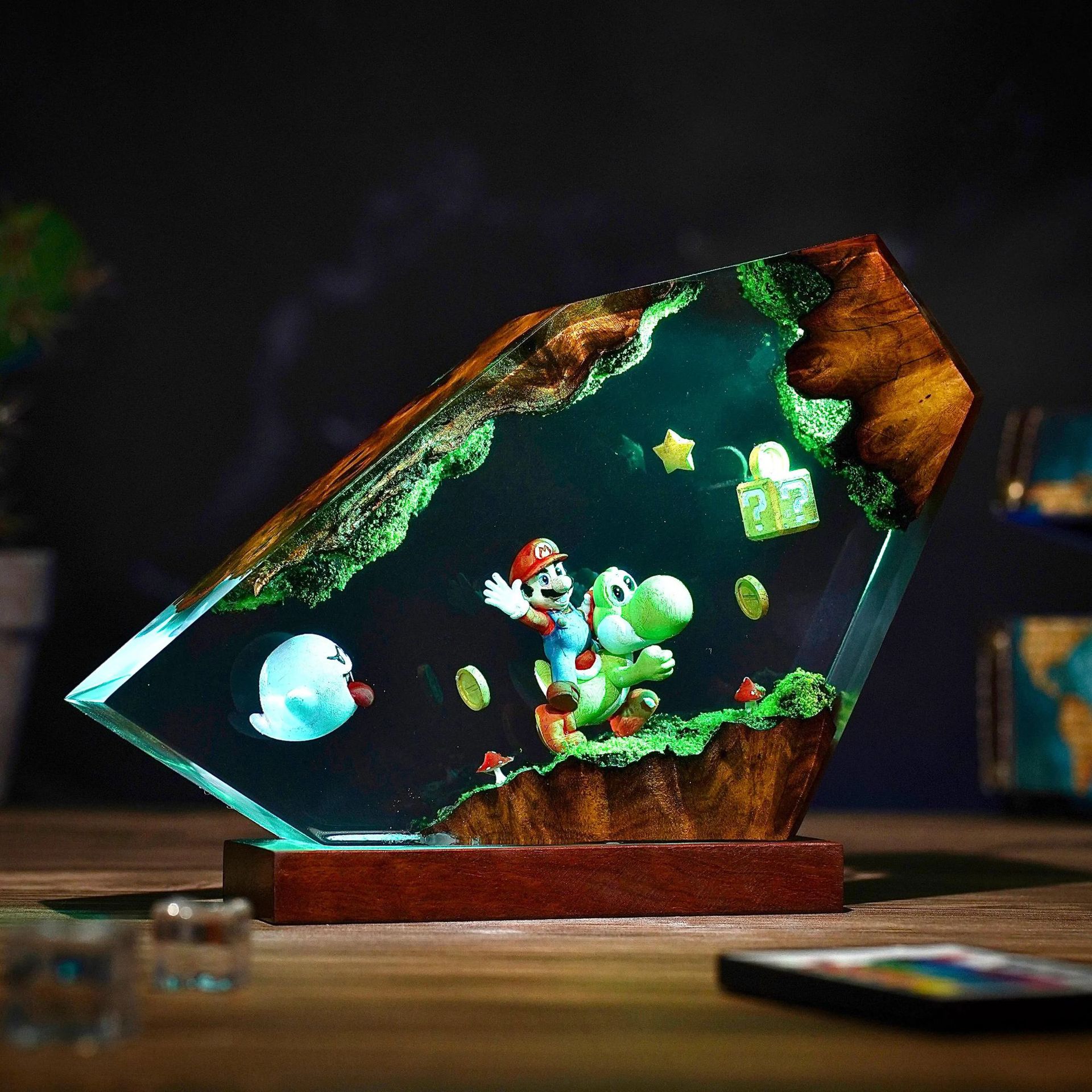 Table Resin Lamp Cartoon Anime - Resin Art Toys 리뷰 및 가격