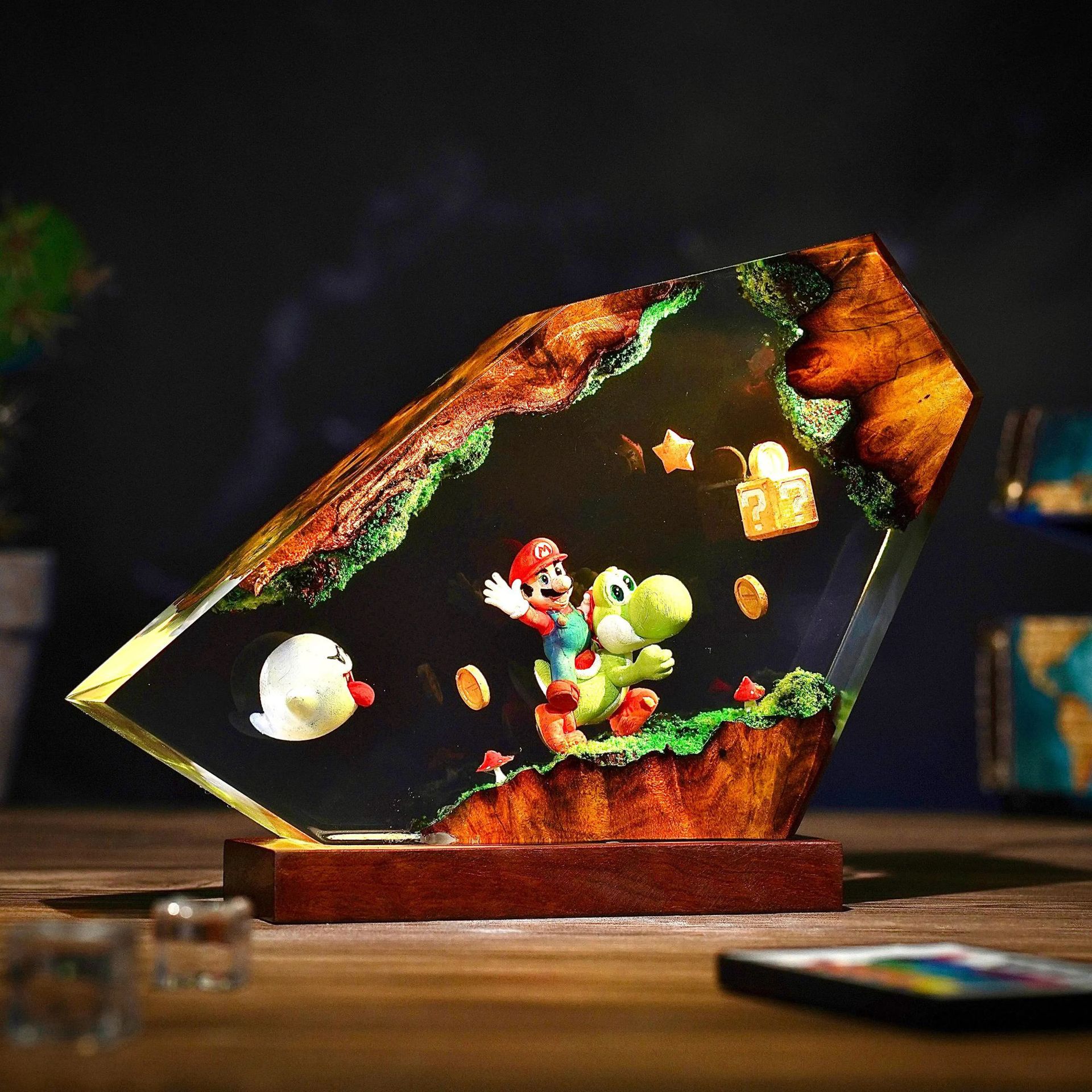 Table Resin Lamp Cartoon Anime - Resin Art Toys 리뷰 및 가격
