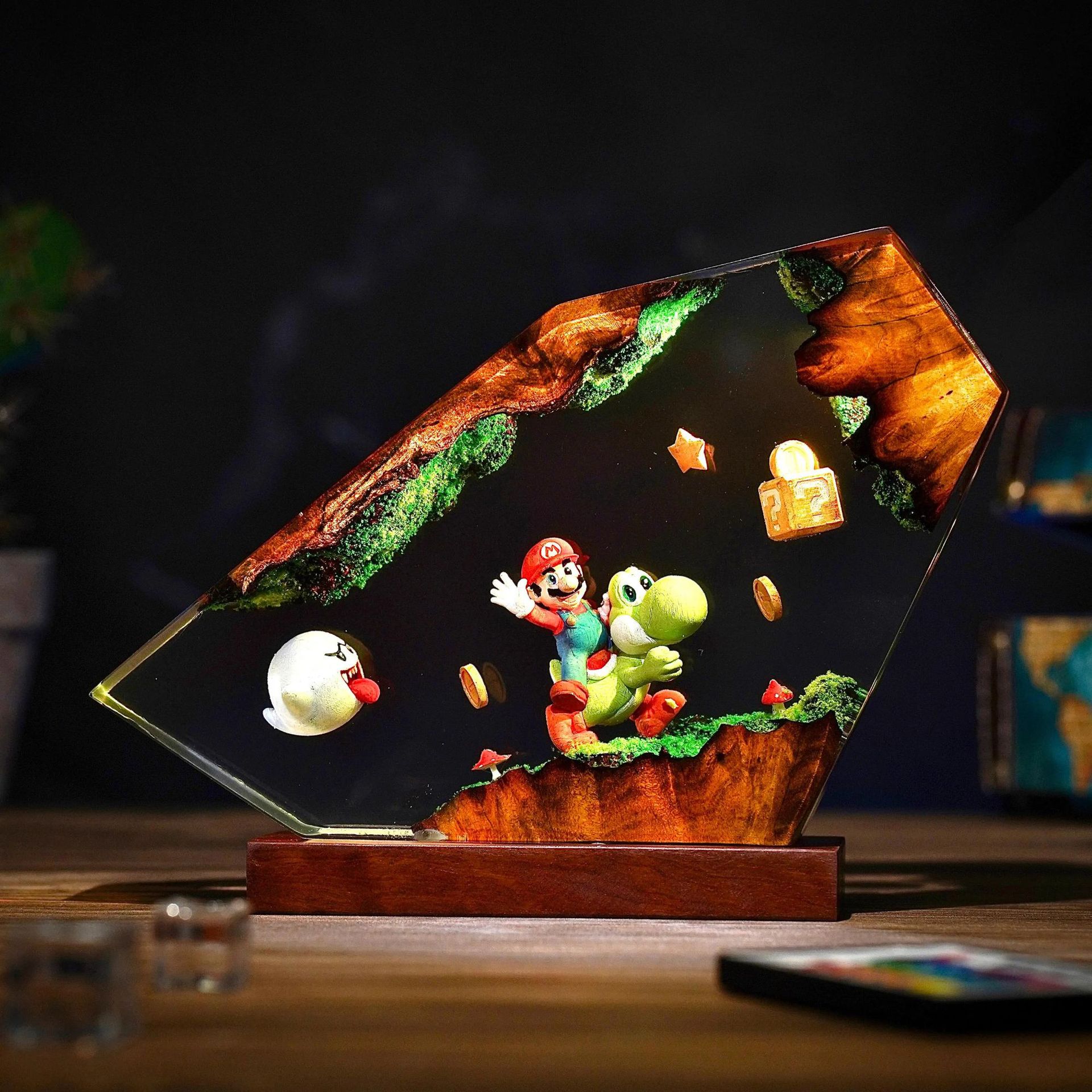 Table Resin Lamp Cartoon Anime - Resin Art Toys 리뷰 및 가격