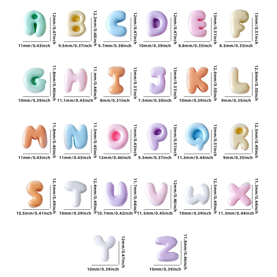26Pcs Shiny English Letter Nai - Resin Art Alphabet 리뷰 및 가격