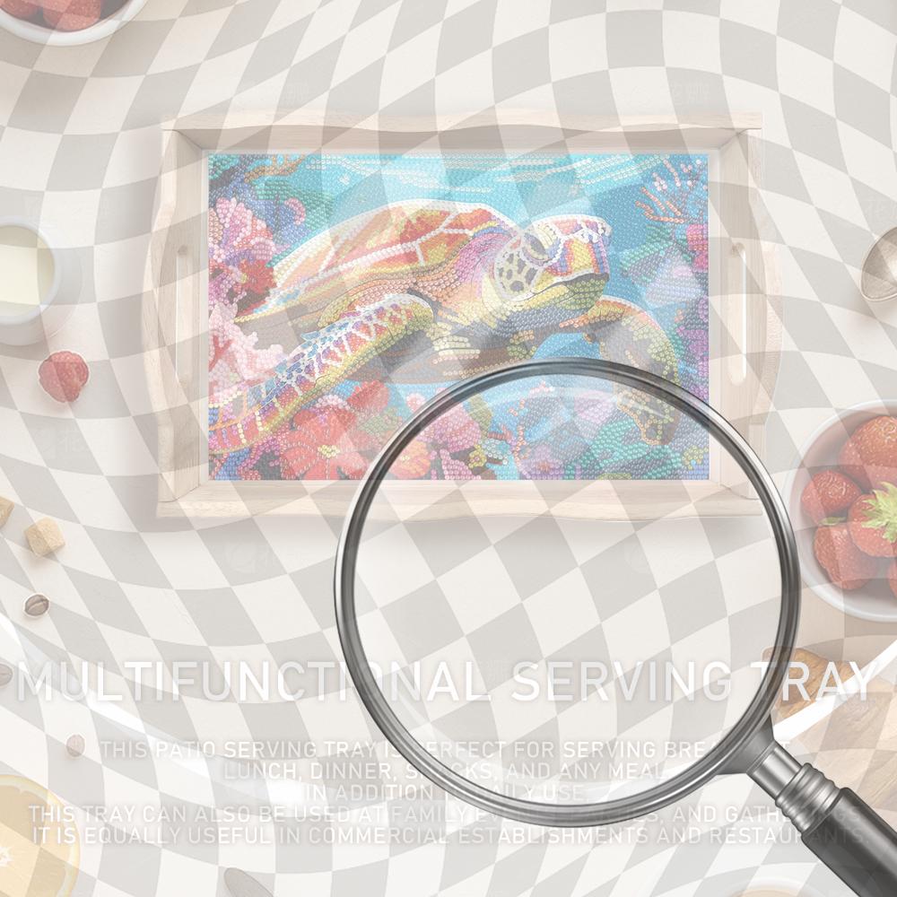 Wooden 5D DIY Diamond Painting - Resin Art Wooden Tray 리뷰 및 가격